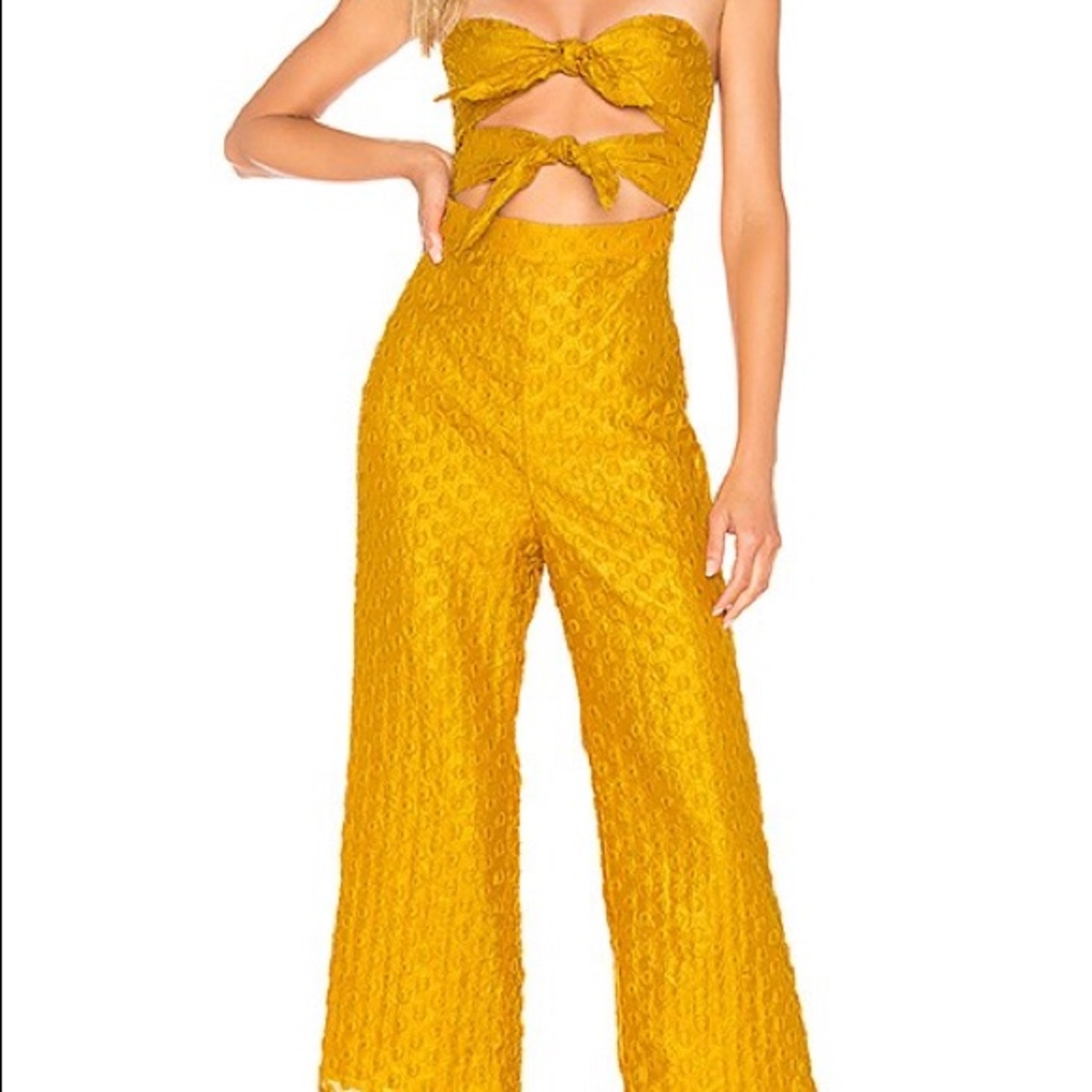 MAJORELLE  Tessa Jumpsuit (Mustard)